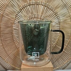 Reddy Double-Walled Glass Mug
